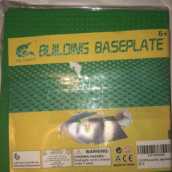 B2G1 Clourf building base plates for small bricks - Picture 2 of 3